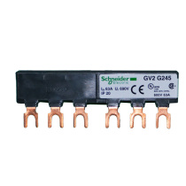 () GV2-G245 Schneider 3-pole 63A busbar 2-tap spacing:45mm GV2G245