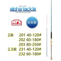DECKSTICK2 3 m 73 ALPHA ALPHA JAPAN NATIVE Handheld Rod Sea Fishing Rod of Rod Sea Fishing Rod
