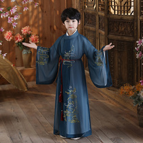 Childrens ancient costumes Hanfu boys National Style young mens uniforms