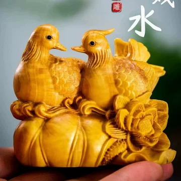 黄杨木雕刻摆件-黄杨木雕刻摆件促销价格、黄杨木雕刻摆件品牌- 淘宝