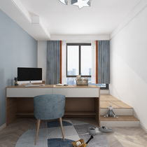 Custom tatami bed desk step small apartment bedroom furniture combination storage bed high Box storage bed single bed
