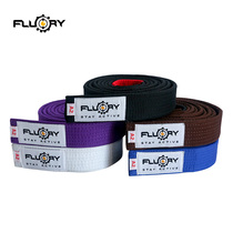 FLUORY Brazilian Jiu-jitsu suit Road belt Judo suit White blue purple brown black grade ribbon Professional adult belt