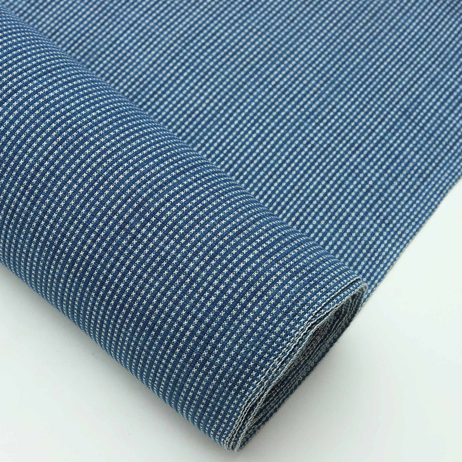 Shuijiafang grass and wood dyeing plant dyeing blue dye Guizhou aquarium hand-woven cloth clothing tea table double-sided fabric