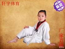 Taekwondo clothing childrens training clothing men and women long sleeve short sleeve polyester cotton cotton taekwondo clothing manufacturers custom