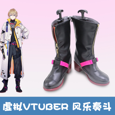 taobao agent G0888 Rainbow Society virtual Vtuber wind music play cos shoes cosplay shoes