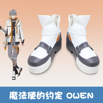 taobao agent F7358 Magic Ambition Owen Irving Anime Cosplay Shoes COS Shoes Customization