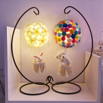 Shuimei Shop Hot air balloon DIY material package Girl heart handmade night light Birthday gift classmates and friends