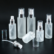 Toning lotion skin care products glass travel sub-bottle set spray bottle press-type sample small empty bottle