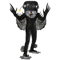 Halloween carnival stage performance adult children far-reaching sea animal pipa fish monster demon costume