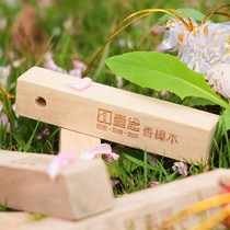 Wardrobe clothing camphor wood strip mildew moisture-proof ball Insect repellent cockroach mothballs Wardrobe household aroma deodorization