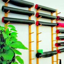 Yoga mat storage rack yoga mat storage foam shaft frame yoga column hanger gun barrel wall storage shelf whole