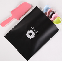 Cake tableware set plastic disposable cake knife and fork set birthday cake knife and fork plate combination