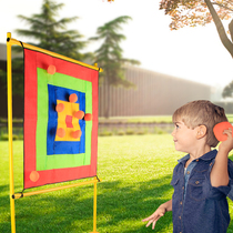 Children Throwing Target Trays Nursery School Professional Indoor Home Magic Mucus Ball Advanced Throw Darts Pan Toys