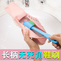  Shoe brush Cleaning brush Multi-function household dormitory students all-round multi-headed sports shoes long-handled shoe brush bristles
