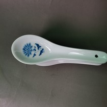 Liling glaze coloured porcelain ceramic tableware spoon 139 Flower - faced tableware not distributed single product