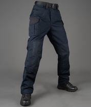 TRN]BAC Black and Grey Industry Strikes Straight Barrel High Waist Tactical Pants Men's Overalls City Commuter Training Pants