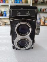 Antique collection Seagull 4A dual reverse hand-cranked old camera