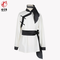 Yanyun Dance Gobi Dune practice Mongolian top Mongolian stage performance clothing long sleeve customization