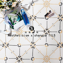Nordic modern minimalist tiles 30 geometric lines kitchen background wall tiles toilet non-slip floor tiles tiles
