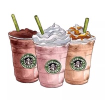 Starbucks coupons e-vouchers coffee coupons mid-Cup American latte large cups of the new National Pass coupons