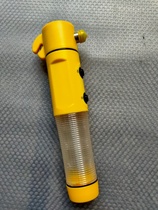 Car safety hammer car broken window escape hammer with LED flashlight 3v strobe warning light red flashing light
