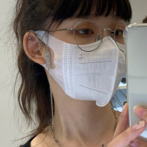 Japanese silver frame glasses frame womens small face plain glasses frame can be equipped with lenses myopia retro glasses frame men