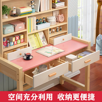 Childrens desk Solid Wood Primary School students writing table and chair set home homework desk boys and girls writing desk simple