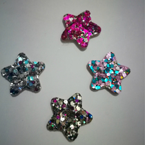 Korean version of the explosive DIY hair accessories sequins small stars sequins love sequins flowers 100