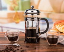 Jinmeilai French pressure pot tea maker coffee pot coffee filter pot tea pot tea water separation flower tea pot