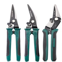 Tuosen multifunctional straight head elbow iron scissors stainless steel industrial scissors iron wire scissors steel wire scissors industrial scissors