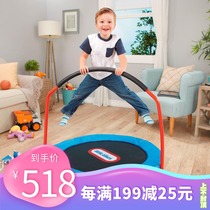 Double 12]little tikes small Tektrampoline can fold bounce stack trampoline fitness exercise children's heightening weapon