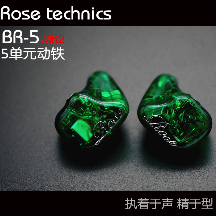 Official Directly Operated Weak Water Technology B R5 b&r5 Weak Water 5 Iron Ear-in Customized Private Model Public Headphones
