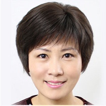 Wig female short hair middle-aged and elderly send mother short hair fluffy natural elderly grandmother real hair wig set