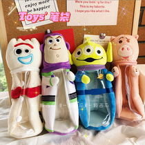 Toys Total Mobilised Bass Light Year Three Eyed Pitchfork Jelly Transparent Containing Cute Cartoon Day Series Pen Bag Stationery