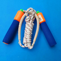 Taicang Xinjian sponge handle counting cotton yarn No. 8 high school entrance examination standard skipping rope adjustable student adult fitness exercise