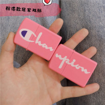 Domestic tide iron shell champion color map kerosene lighter double standard personalized advertising gift logo