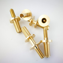 Crutch joint wooden handle accessories crutch copper drum stock link cane anti-slip sleeve copper piece triangular anti-slip pad foot cover