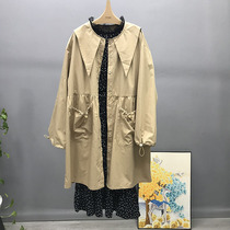 Love beauty mommy pregnant shirt coat cotton spring and autumn fashion casual waist khaki top hot mom autumn clothes