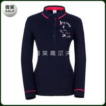 Special 2020 autumn new Korean golf suit women JD * lapel sports long sleeve T-shirt GOLF