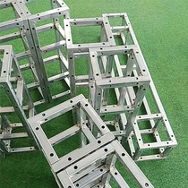 Ningbo Auto Show Truss Exhibition Truss 20 Truss Steel Truss Spray Painting Background Frame Dance Bench Advertising Stand