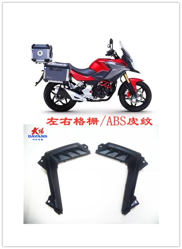 Оригинальные аксессуары для мотоциклов Dayang Dy200-6A Tianmao 200-6 Топливный бак влево и правая решетка ABS Pattern