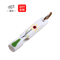 North Wolf ceramic whistle outdoor treble survival emergency SOS signal whistle child student whistle NR0642