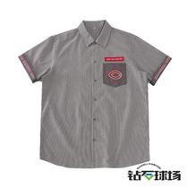 2021 NPB Hiroshima carp fan shirt polo shirt adult lapel stripes
