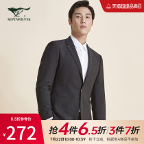 Seven Wolves suit suit Male suit top Male business slim wedding meeting jacket Male suit top