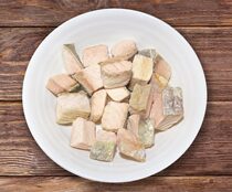 Fat to the Japanese Michinoku ranch freeze-dried salmon cod tuna clove fish fish cat dog Universal
