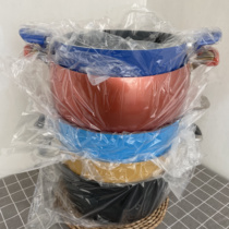 (Clear inventory special soup pot) are all sold out without Japanese-style double-ear soup pot non-stick pot large-capacity household