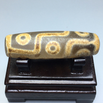 Tibetan nine-eye weathered celestial beads-5012