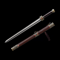 (Mo Qianjian) Qin Wang (Yue Wang sword) Provincial artificial beauty master Ji Satoshi unopened the sword with a real sword