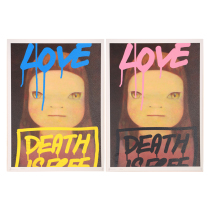 Holiday pick-up 2 DEATH NYC trend printsLOVE DEATH spot