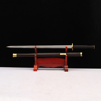 (Artisans second generation) Double groove ancient Han sword Jiang Lihua advanced arts and crafts master unopened with sword-long sword